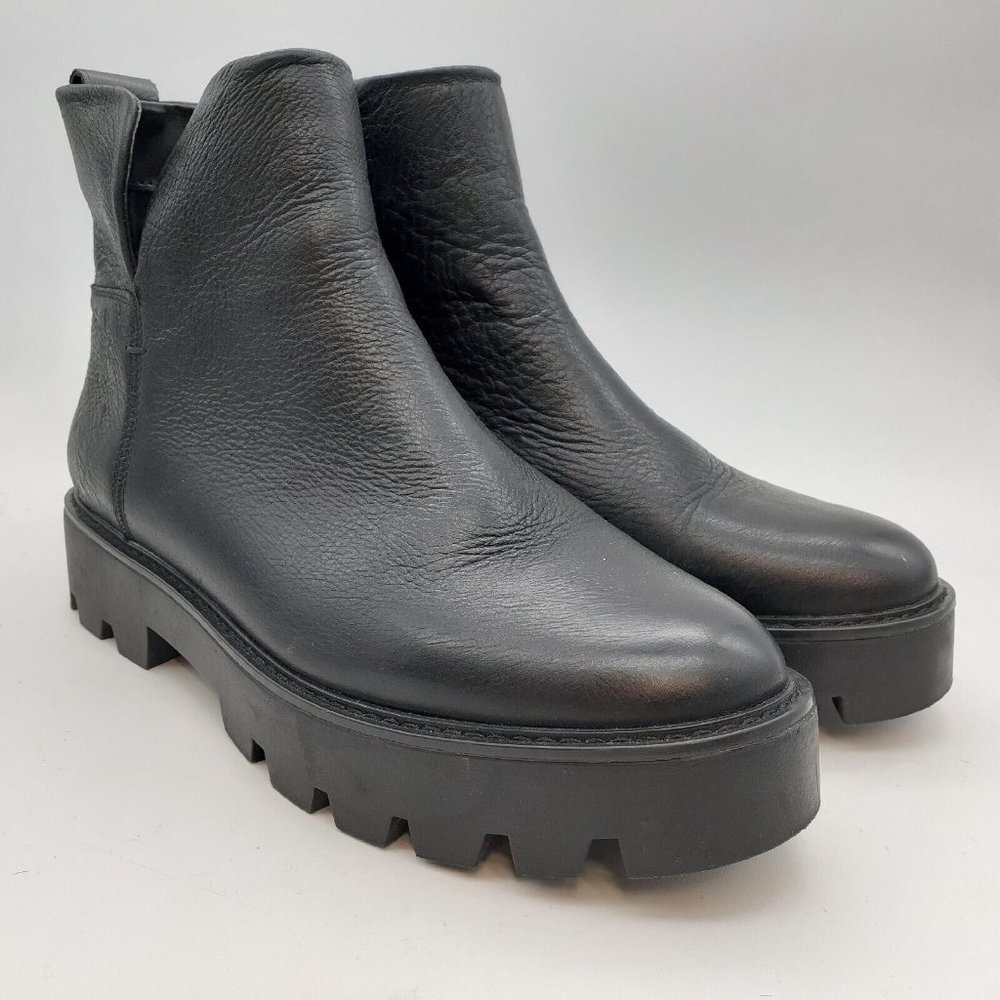 Franco Sarto Brood Chelsea Boots Women's Size 9.5 M Black